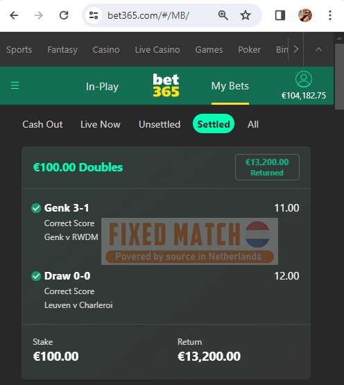 Best Fixed Matches Betting